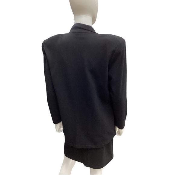 NWT Cache Set Women’s SizeS Dress+Blazer Sleeveless Dress NoClosure Blazer Black - Picture 5 of 10